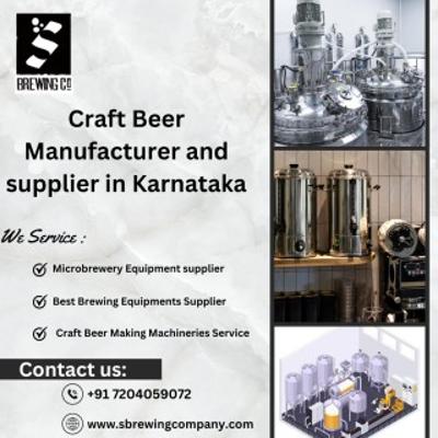 Craft Beer Manufacturer and supplier in Karnataka